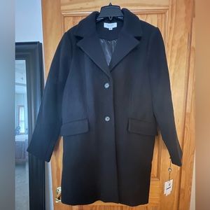 Laundry by Shelli Segal Single Breasted Car Coat - Sz XL - NWT